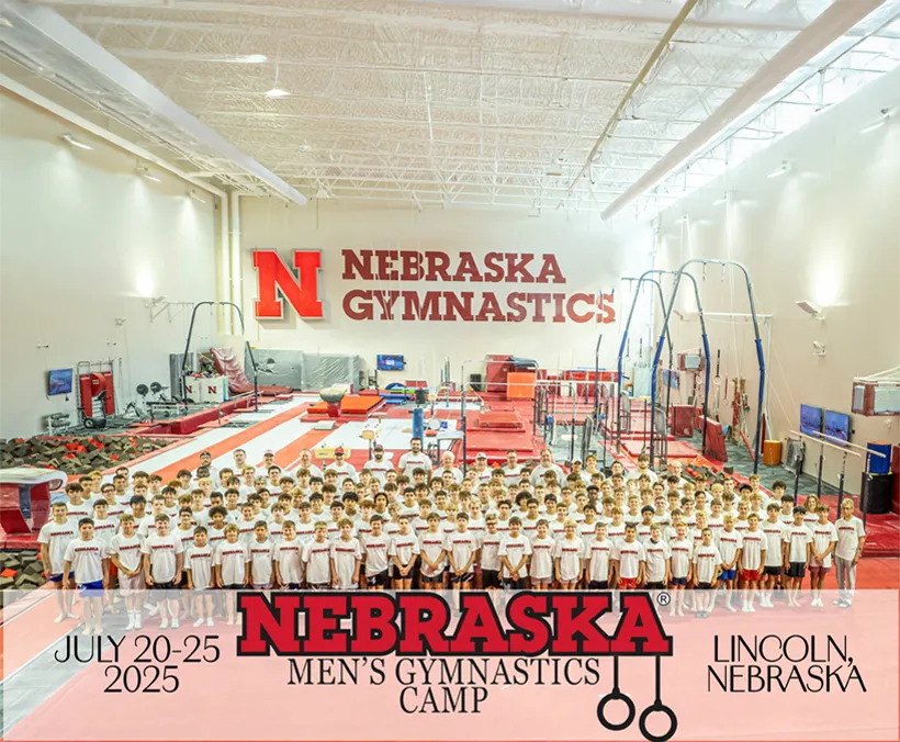 Nebraska Boy's Gymnastics Camp July 13-16, 2025